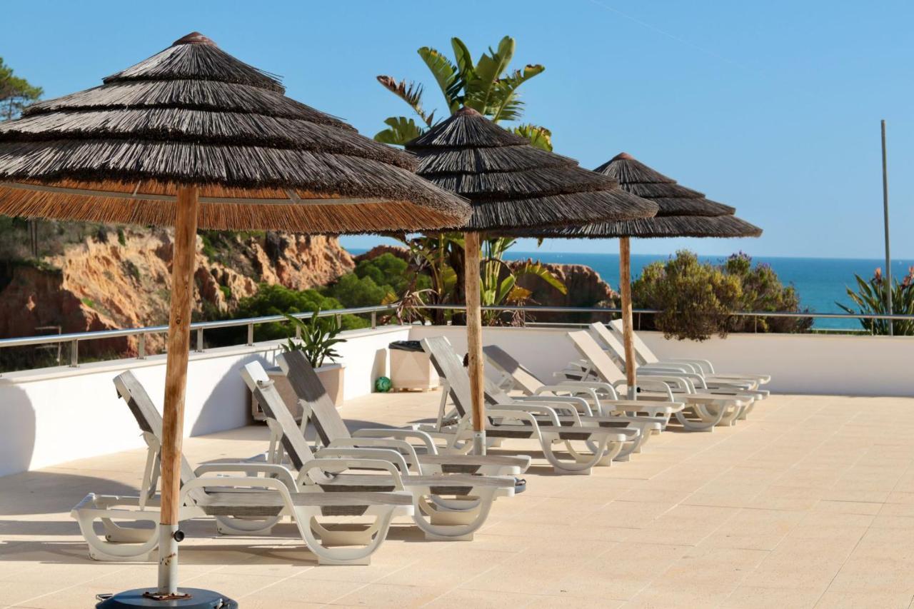 Апартаменты Olhos De Agua 1Br With Pool, Ac And Free Parking Албуфейра Экстерьер фото